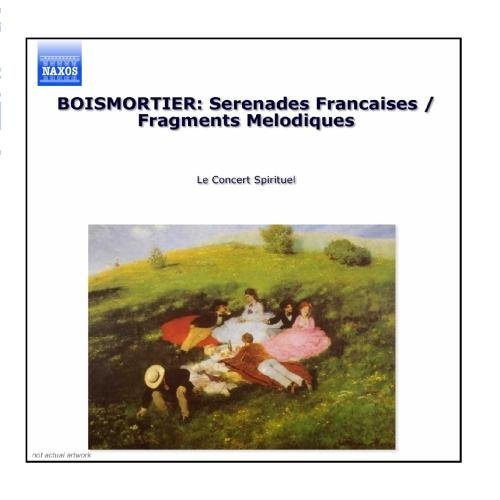 J.B. Boismortier/Serenades Francaises@Le Chenadec*laurent (Bn)@Niquet/Le Concert Spiritual