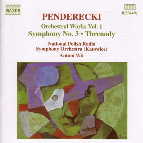 K. Penderecki/Orch Works-Vol. 1-Sym 3/Threno@Wit/Polish Natl Rso