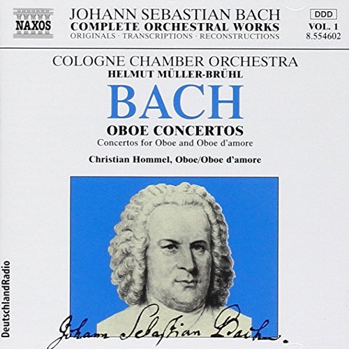 Johann Sebastian Bach/Complete Orchestral Works Vol.@Hommel (Ob)/Stewart (Vn)@Muller-Bruhl/Cologne Co