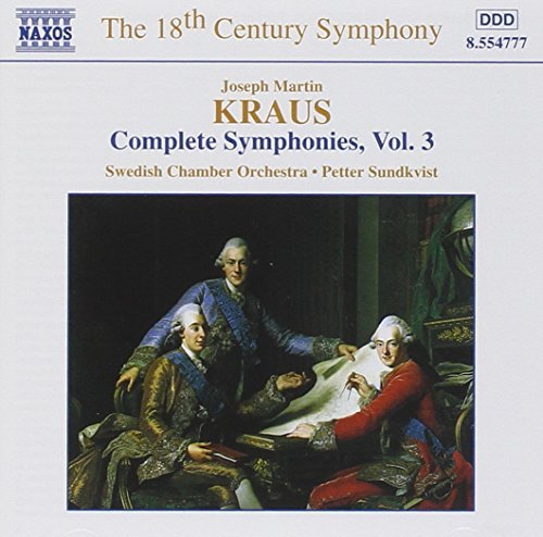 J.M. Kraus/Symphonies-Vol. 3@Sundkvist/Swedish Co