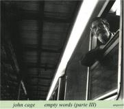 John Cage Empty Words 