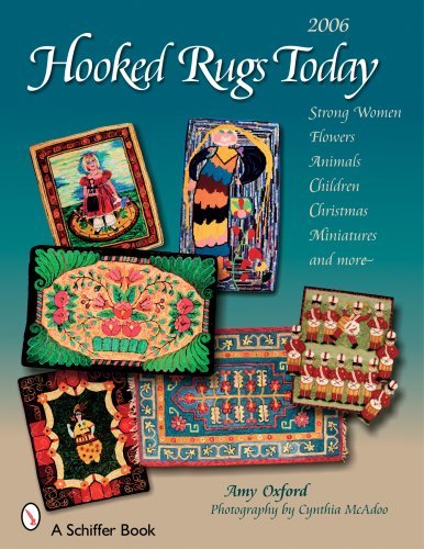 Amy Oxford Hooked Rugs Today Strong Women Flowers Animals Children Christm 2006 