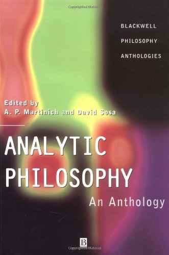 Martinich Analytic Philosophy 