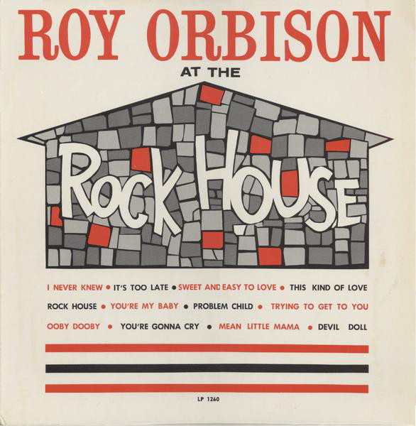 Album Art for At The Rock House (black vinyl) by Roy Orbison