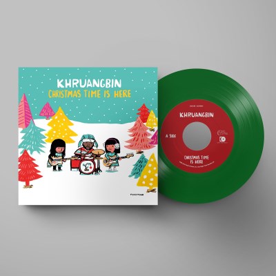 Khruangbin/Christmas Time Is Here (green vinyl)