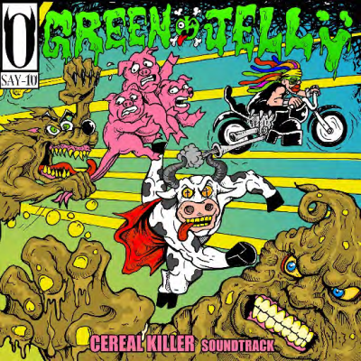 Green Jelly/Cereal Killer@Clear w/Glow-In-The-Dark Splatter Vinyl, First Time Reissued, Includes Hit ''Three Little Pigs'', Gatefold, Limited To 1500, Indie-Retail Exclusive@RSD 2019 Exclusive (By Green Jelly)
