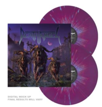 Death Angel/Humanicide (Purple/Cyan Splatter Vinyl)@Purple/Cyan Splatter Vinyl