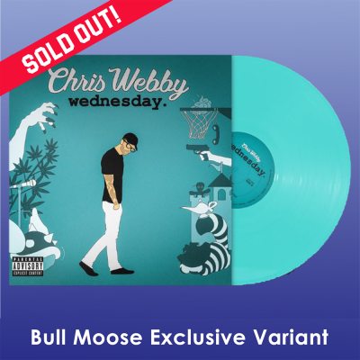 Chris Webby/Wednesday@Blue Vinyl@Bull Moose Exclusive Limited to 200 copies