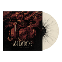 AS I LAY DYING/Shaped By Fire - BONE/BLACK SPLATTER LP@ltd to 500 copies