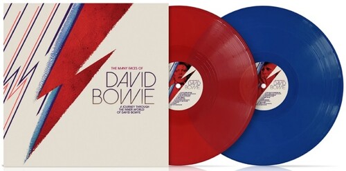 Many Faces Of David Bowie/Many Faces Of David Bowie@2 LP Red & Blue Vinyl