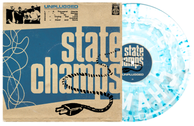 State Champs/Unplugged (sea blue milky clear w/heavy aqua splatter vinyl)@Indie Exclusive