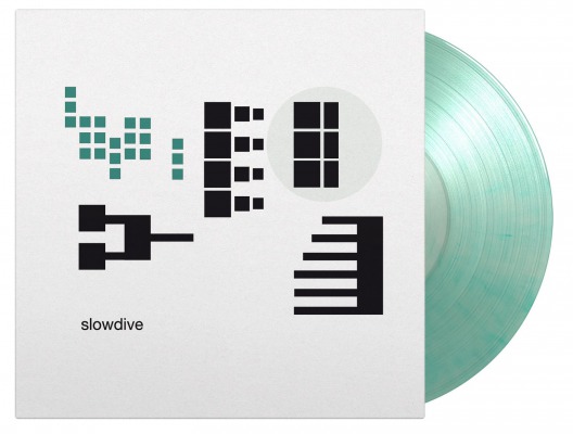 Slowdive/Pygmalion (clear & green marble vinyl)