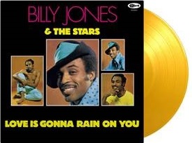 Billy Jones & The Stars/Love Is Gonna Rain On You@180G Translucent Yellow Vinyl@RSD BF 2020/Ltd. 1000