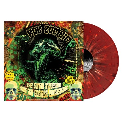 Rob Zombie/The Lunar Injection Kool Aid Eclipse Conspiracy (Red w/ Black & White Splatter)