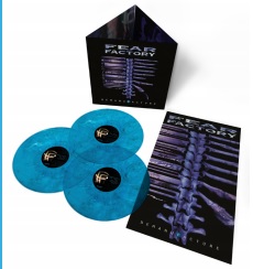 Fear Factory/Demanufacture 25th Anniversary Edition@140g Transparent Blue, Solid White & Black Mixed Color Vinyl