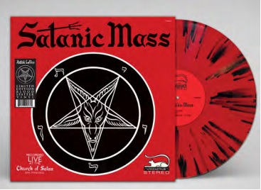 Anton Lavey/Satanic Mass (Blood Splatter Vinyl)