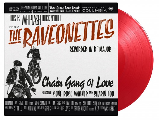 Raveonettes/Chain Gang Of Love (translucent red vinyl)@180g