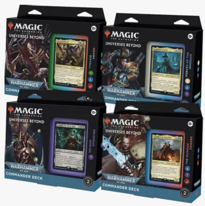 Magic The Gathering Cards/Magic X Warhammer 40k- Commander Deck@No Pre-Orders