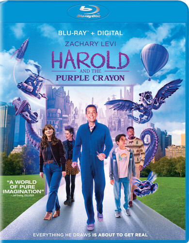 Harold & The Purple Crayon/Levi/Howery/Clement@BLU/DVD Combo + Digital@PG