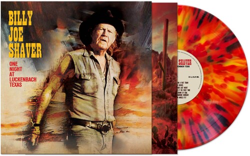 Billy Joe Shaver/One Night In Luckenbach Texas (Red, Yellow, Black, Splatter Vinyl)