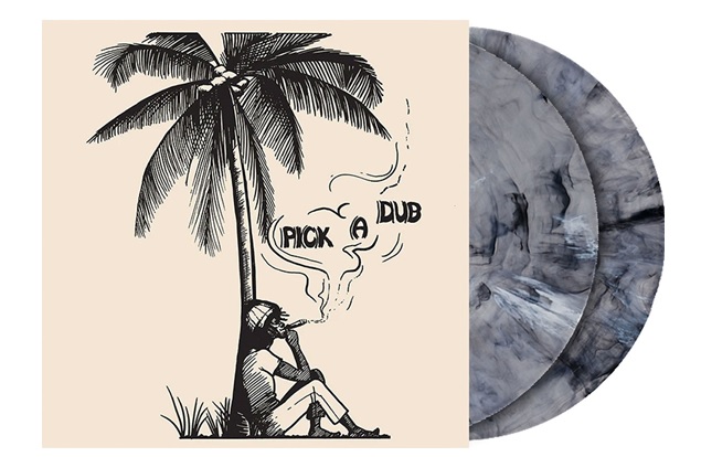 Keith Hudson/Pick A Dub (Black Ice Vinyl 2LP)