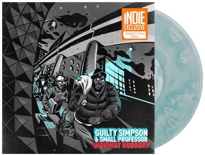 Guilty Simpson & Small Professor/Highway Robbery (Ghostly Teal Vinyl)