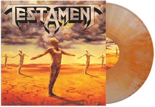 Testament/Practice What You Preach (Orange Bone Swirl Vinyl)