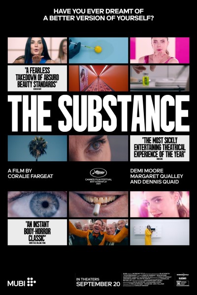 Substance/Moore/Qualley@Blu-Ray