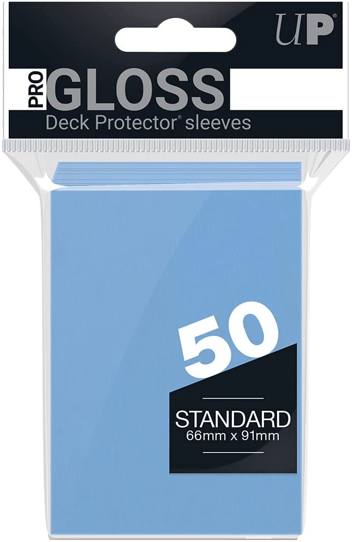 Card Sleeves - 50ct Standard/Light Blue@50/Pack