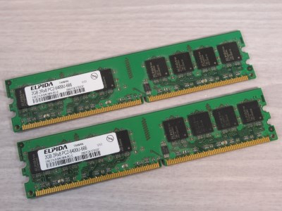 Goodtech 2 Sticks Of 2gb Ddr2 Pc2 6400 Memory Ram Various Brands 