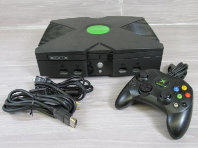 Goodtech Xbox Original Video Game Console Bundle With Controller And Cords 