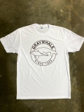 Graywhale T Shirt Circle Logo Since 1986 White Medium 