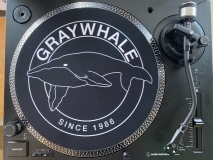 Graywhale Slipmat (glow In The Dark) Black 