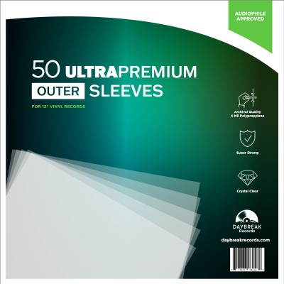 Audiophile Approved/Lp Outer Sleeves (12 5/8)@50 Count