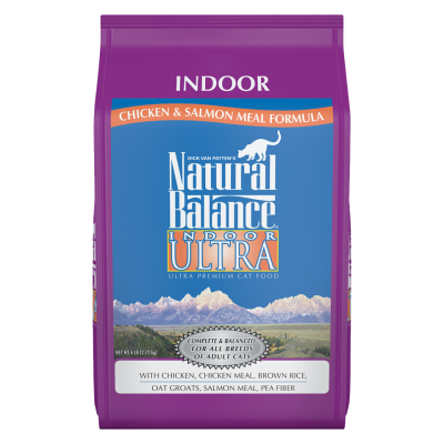 Natural Balance Cat Food - Indoor Ultra Chicken Meal & Salmon Meal