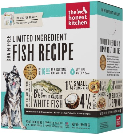 The Honest Kitchen Dog Food - Limited Ingredient Grain-Free Fish