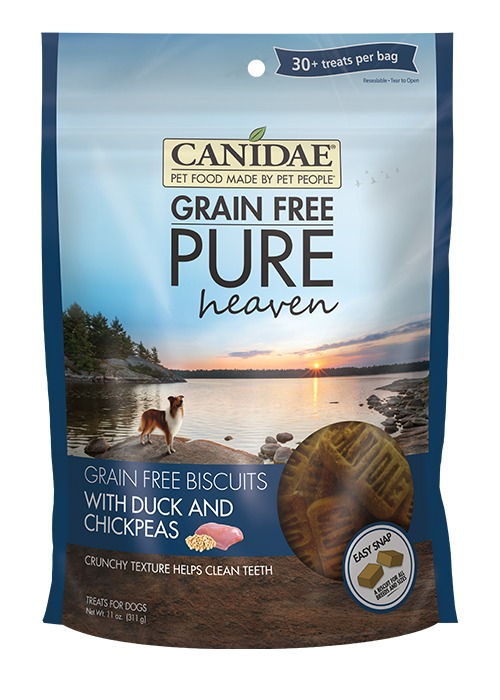 Canidae Dog Treats - PURE Heaven Biscuits with Duck & Chickpeas