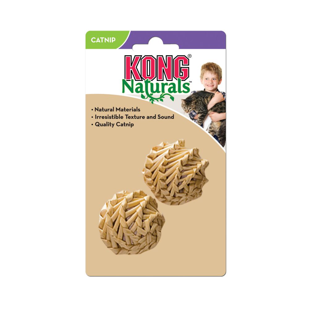 KONG Cat Toy - Straw Ball