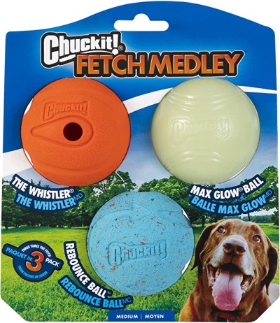 Chuckit! Dog Toy - Fetch Medley - 3 Pack