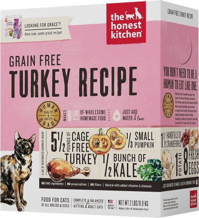 Honest Kitchen Cat Food - Grain Free Turkey