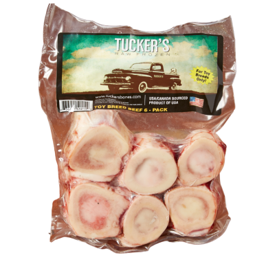 Tucker's Frozen Bones - Toy Breeds Beef 6 Pack