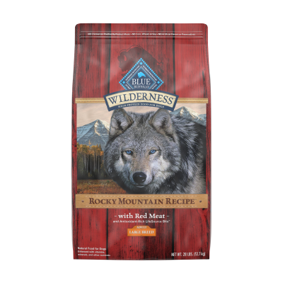 Blue Buffalo Wilderness Dog Food - Large Breed Adult Rocky Mountain Red Meat
