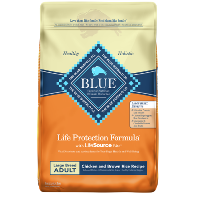 Blue Buffalo Dog Food - Large Breed Adult Chicken & Brown Rice