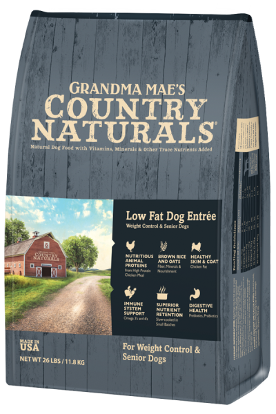 Country Naturals Dog Food - Low Fat Formula-COUNTRY NATURALS DOG LOW FAT 26#