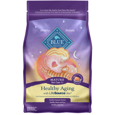 Blue Buffalo Cat Food - Healthy Aging Chicken & Rice