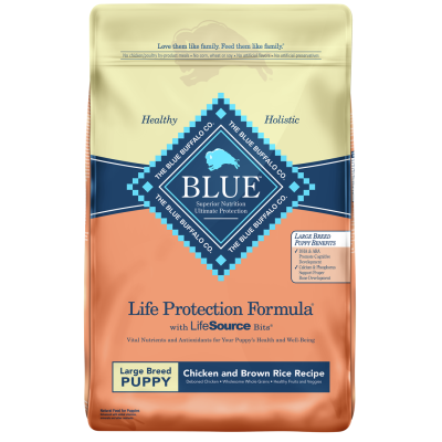 Blue Buffalo Dog Food - Large Breed Puppy Chicken & Brown Rice