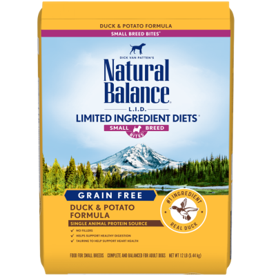 Natural Balance Dog Food - LID Grain Free Potato & Duck Small Breed