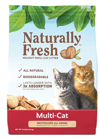 Naturally Fresh Ecoshell Cat Litter - Multi-Cat Clumping