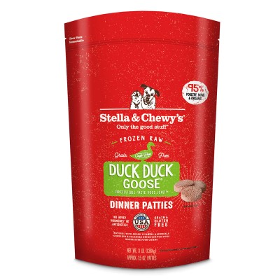 Stella & Chewy's Frozen Dog Food - Duck Duck Goose