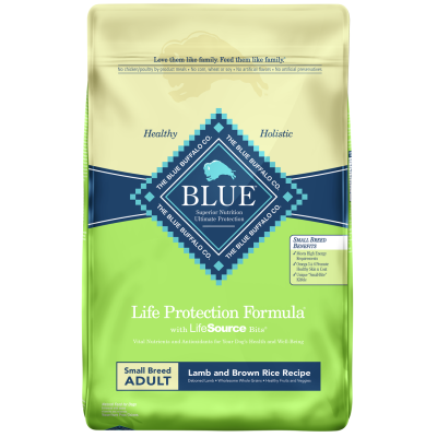 Blue Buffalo Dog Food - Small Breed Adult Lamb & Brown Rice